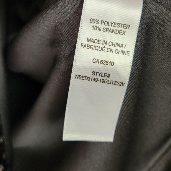 Ricki's Black Velour Silver Polka Dot Sleeveless Stretch Top Dressy Fancy Sexy - Picture 7 of 10